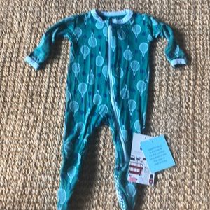 New with tags kickee pants tennis pjs 3-6mo